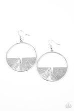 Load image into Gallery viewer, five-dollar-jewelry-reimagined-refinement-silver-earrings-paparazzi-accessories

