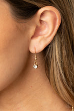Load image into Gallery viewer, Open Door Jewelry - GLOW-Getter Glamour - Gold Necklace - Paparazzi Accessories

