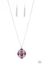 Load image into Gallery viewer, five-dollar-jewelry-chromatic-cache-purple-necklace-paparazzi-accessories
