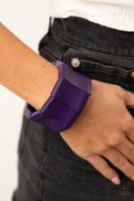 Load image into Gallery viewer, Open Door Jewelry - Caribbean Couture - Purple Bracelet - Paparazzi Accessories
