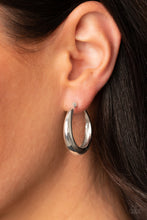 Load image into Gallery viewer, Open Door Jewelry - Lay It On Thick - Silver Earrings - Paparazzi Accessories
