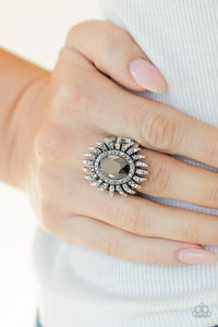 Open Door Jewelry - Ultra Luxe - Silver Ring - Paparazzi Accessories