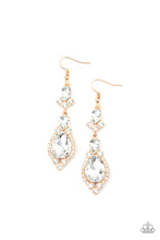 Load image into Gallery viewer, five-dollar-jewelry-fully-flauntable-gold-earrings-paparazzi-accessories
