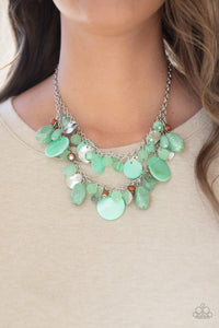 Open Door Jewelry - Spring Goddess - Green Necklace - Paparazzi Accessories
