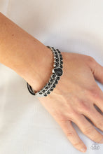Load image into Gallery viewer, Open Door Jewelry - Nature Resort - Black Bracelet - Paparazzi Accessories
