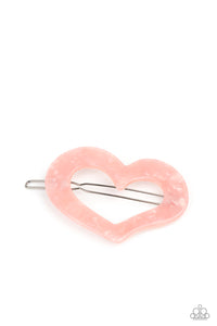 five-dollar-jewelry-heart-not-to-love-pink-hair clip-paparazzi-accessories