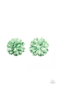 five-dollar-jewelry-paper-paradise-green-hair clip-paparazzi-accessories