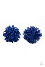 Load image into Gallery viewer, five-dollar-jewelry-pretty-in-posy-blue-hair clip-paparazzi-accessories
