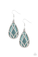 Load image into Gallery viewer, five-dollar-jewelry-crawling-with-couture-blue-earrings-paparazzi-accessories
