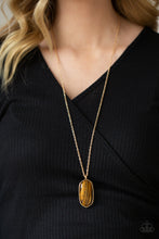 Load image into Gallery viewer, Open Door Jewelry - Elemental Elegance - Brown Necklace - Paparazzi Accessories
