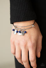 Load image into Gallery viewer, Open Door Jewelry - GROWING Strong - Blue Bracelet - Paparazzi Accessories
