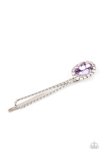 Load image into Gallery viewer, five-dollar-jewelry-gala-glitz-purple-hair clip-paparazzi-accessories
