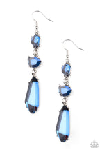 Load image into Gallery viewer, five-dollar-jewelry-sophisticated-smolder-blue-earrings-paparazzi-accessories
