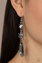 Load image into Gallery viewer, Open Door Jewelry - Sophisticated Smolder - Silver Earrings - Paparazzi Accessories
