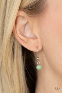 Open Door Jewelry - Fairy Lights - Green Necklace - Paparazzi Accessories