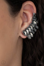 Load image into Gallery viewer, Open Door Jewelry - Explosive Elegance - Silver Post Earrings - Paparazzi Accessories

