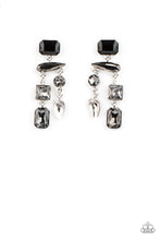 Load image into Gallery viewer, five-dollar-jewelry-hazard-pay-silver-post earrings-paparazzi-accessories

