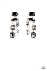 five-dollar-jewelry-hazard-pay-silver-post earrings-paparazzi-accessories