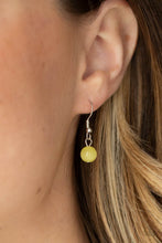 Load image into Gallery viewer, Open Door Jewelry - Ritzy Refinement - Yellow Necklace - Paparazzi Accessories

