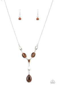 five-dollar-jewelry-ritzy-refinement-brown-necklace-paparazzi-accessories