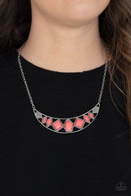 Load image into Gallery viewer, Open Door Jewelry - Emblazoned Era - Pink Necklace - Paparazzi Accessories
