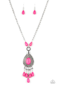 five-dollar-jewelry-cowgirl-couture-pink-necklace-paparazzi-accessories