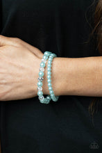 Load image into Gallery viewer, Open Door Jewelry - Cotton Candy Dreams - Blue Bracelet - Paparazzi Accessories
