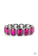Load image into Gallery viewer, five-dollar-jewelry-studded-smolder-pink-bracelet-paparazzi-accessories
