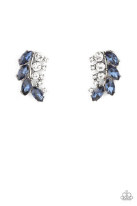 five-dollar-jewelry-flawless-fronds-blue-post earrings-paparazzi-accessories