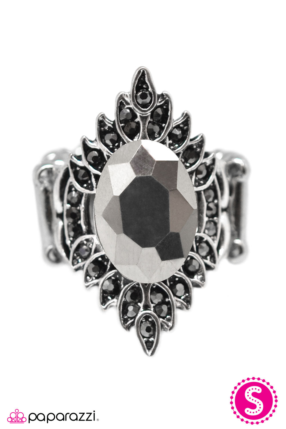 Open Door Jewelry - Smoke and Mirrors Ring - Paparazzi Accessories