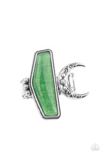 Load image into Gallery viewer, five-dollar-jewelry-cosmic-karma-green-ring-paparazzi-accessories
