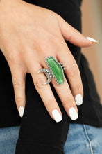 Load image into Gallery viewer, Open Door Jewelry - Cosmic Karma - Green Ring - Paparazzi Accessories
