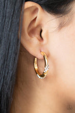 Load image into Gallery viewer, Open Door Jewelry - Subliminal Shimmer - Gold Earrings - Paparazzi Accessories
