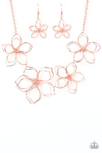 Load image into Gallery viewer, five-dollar-jewelry-flower-garden-fashionista-copper-necklace-paparazzi-accessories
