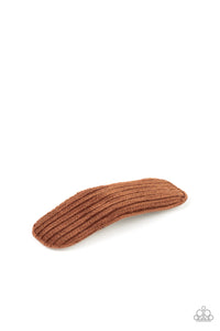 five-dollar-jewelry-corduroy-couture-brown-hair clip-paparazzi-accessories