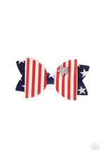 Load image into Gallery viewer, Open Door Jewelry - Red, White, and Bows - Multi Hair Clip - Paparazzi Accessories
