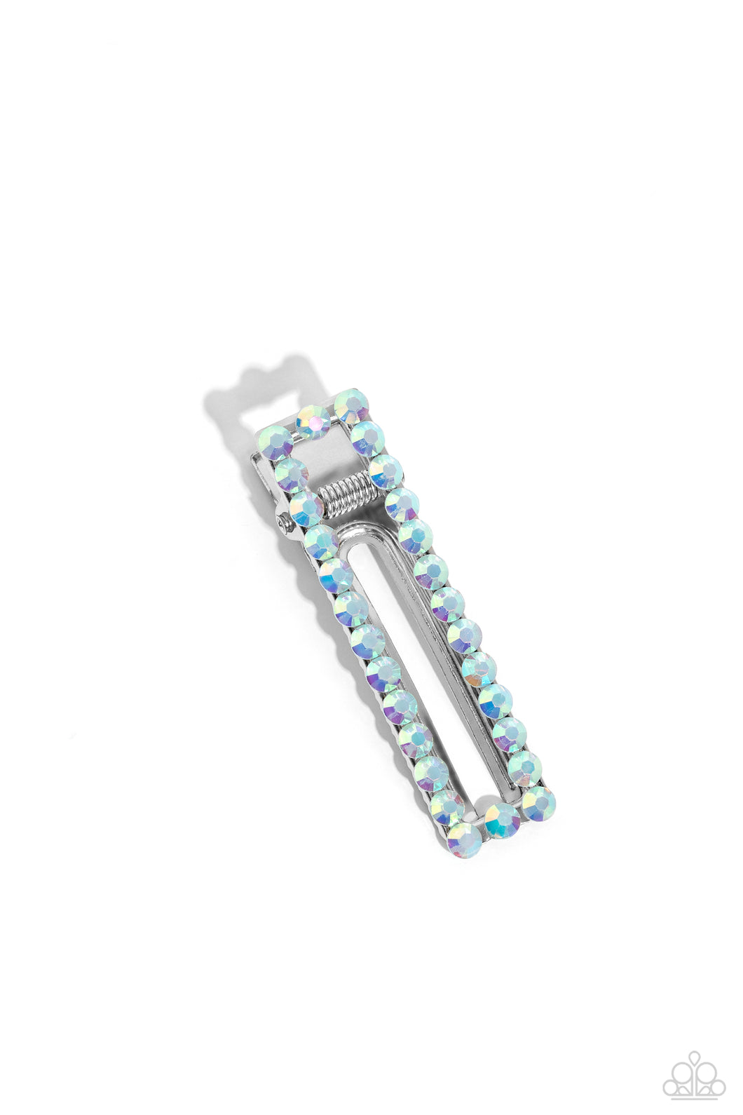 Open Door Jewelry - Clip Clique - Blue Hair Clip - Paparazzi Accessories