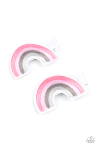 five-dollar-jewelry-follow-your-rainbow-pink-hair clip-paparazzi-accessories