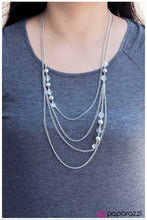 Load image into Gallery viewer, five-dollar-jewelry-fools-rush-in-white-necklace-paparazzi-accessories
