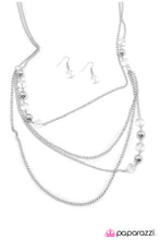 Load image into Gallery viewer, Open Door Jewelry - Fools Rush In - White Necklace - Paparazzi Accessories

