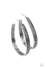 Load image into Gallery viewer, five-dollar-jewelry-bossy-and-glossy-silver-earrings-paparazzi-accessories
