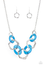 Load image into Gallery viewer, five-dollar-jewelry-urban-circus-blue-necklace-paparazzi-accessories
