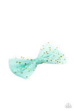 Load image into Gallery viewer, five-dollar-jewelry-twinkly-tulle-green-hair clip-paparazzi-accessories
