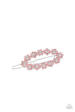 Load image into Gallery viewer, five-dollar-jewelry-gorgeously-garden-party-pink-hair clip-paparazzi-accessories
