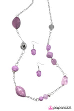 Load image into Gallery viewer, Open Door Jewelry - You Rock My World - Purple Necklace - Paparazzi Accessories
