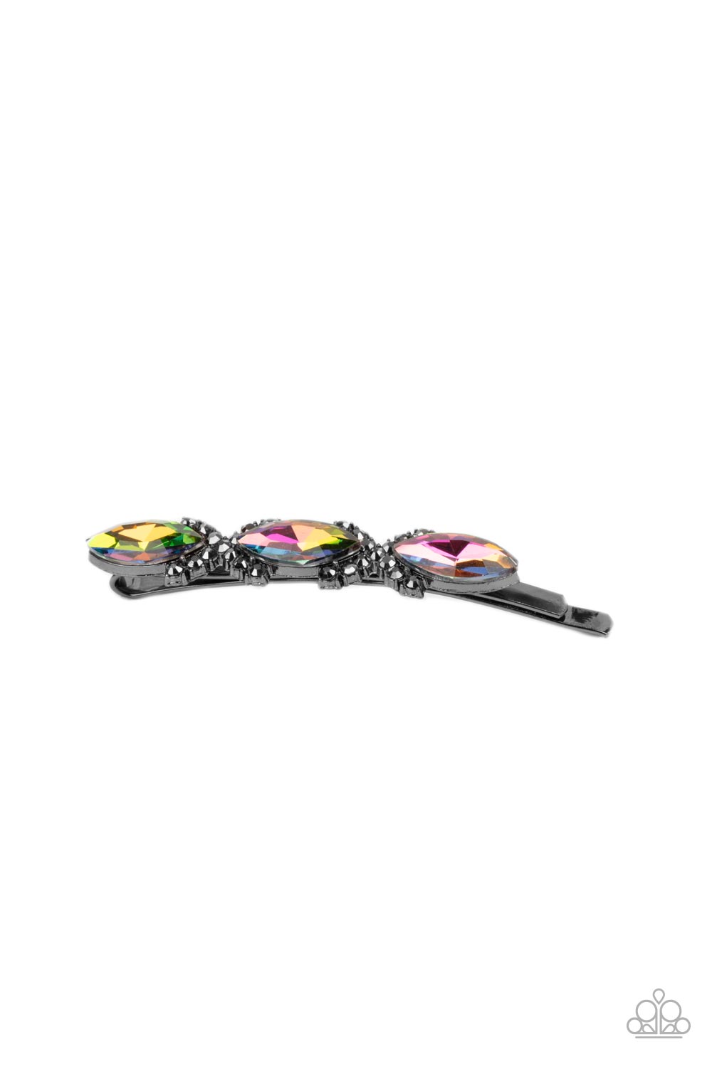 Open Door Jewelry - Stellar Socialite - Multi Hair Clip - Paparazzi Accessories