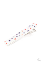 Load image into Gallery viewer, five-dollar-jewelry-prettiest-patriot-multi-hair clip-paparazzi-accessories
