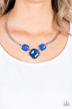 Load image into Gallery viewer, Open Door Jewelry - Divine IRIDESCENCE - Blue Necklace - Paparazzi Accessories
