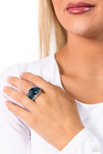 Load image into Gallery viewer, Open Door Jewelry - Cosmic Clique - Blue Ring - Paparazzi Accessories
