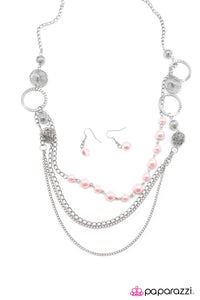 Open Door Jewelry - Ready For Romance - Pink Necklace - Paparazzi Accessories